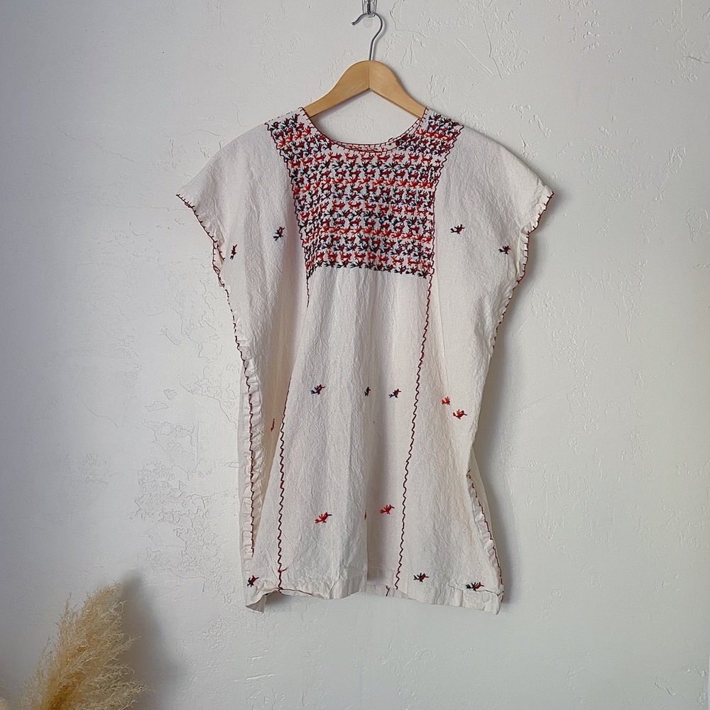 Vintage Woven Mexican Top
